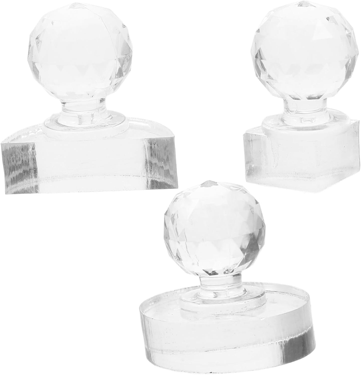 3Pcs Powder Plate Tool Cosmetic Pressing Tools Press Molds for Eye Shadow Sub Mold Diy