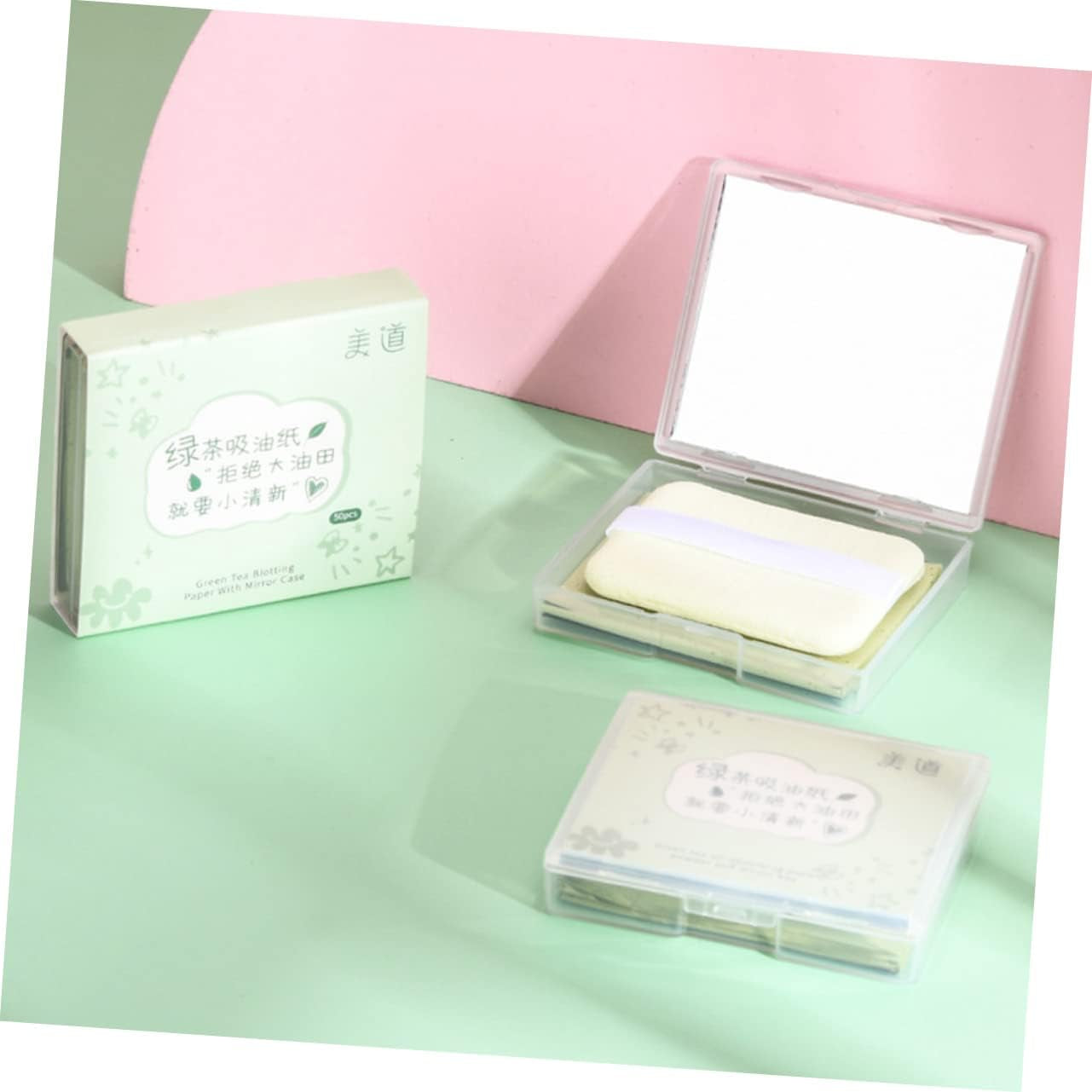 3 Sets Oily Skin Care Oil Absorbing Papers Face Cleaning Oil Paper Refill Sheets