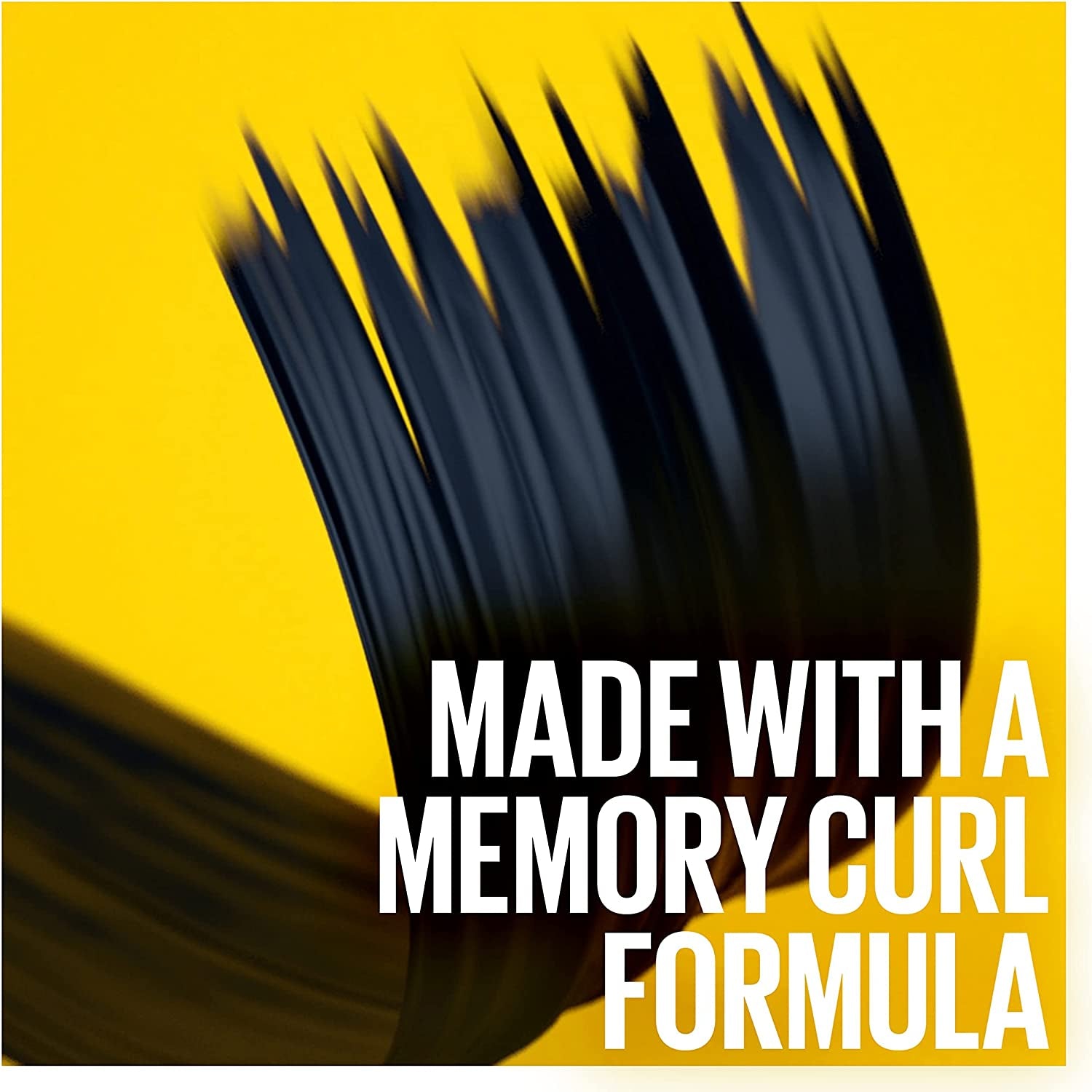 New York Colossal Curl Bounce Waterproof Mascara Makeup, Very Black, 9.76 Ml