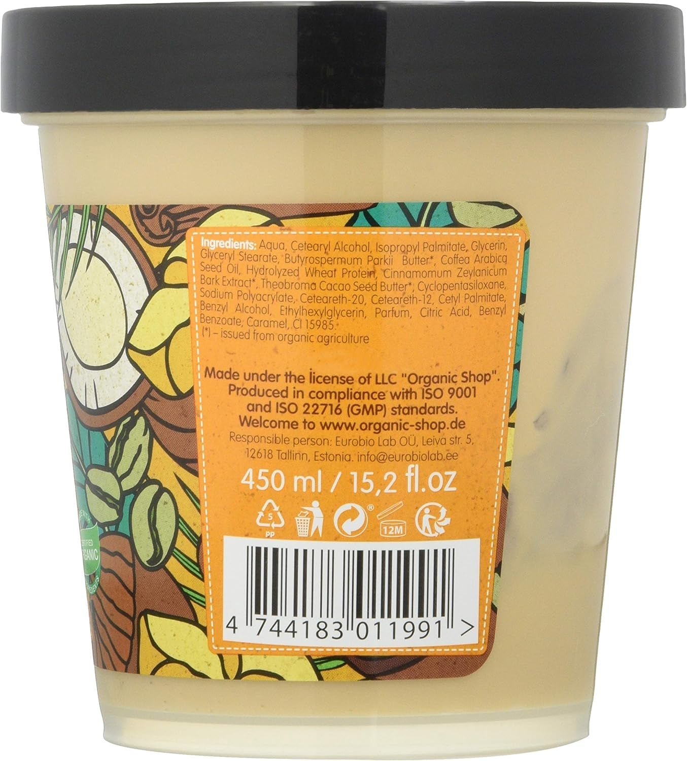 Body Desserts Caramel Cappuccino Firming Body Cream 450Ml