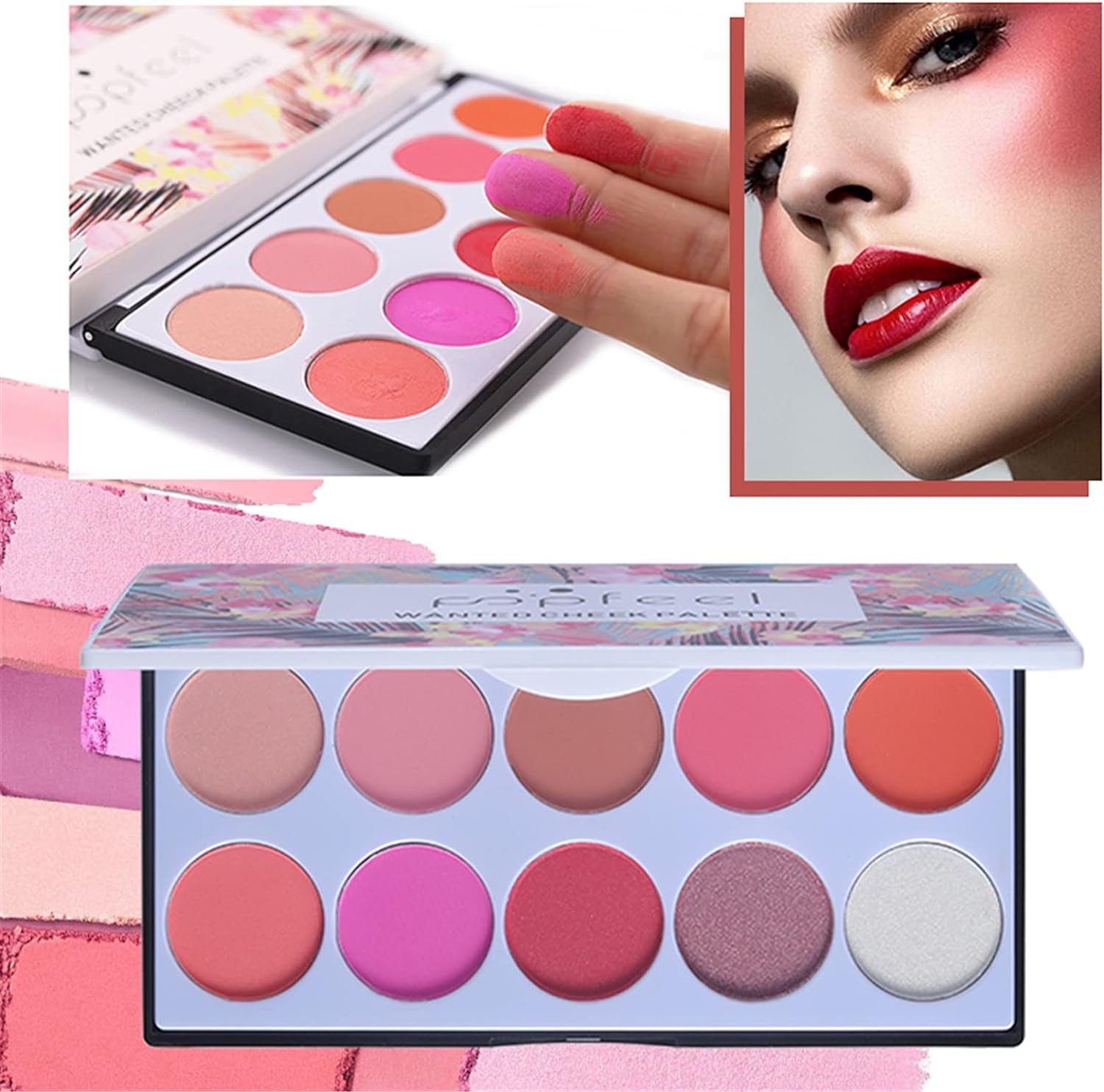 All-In-One Holiday Make up Gift Set | Makeup Kit for Women Full Kit Essential Starter Bundle Include Eyeshadow Palette Lipstick Blush Foundation Concealer Face Powder Mascara Lipgloss Brush