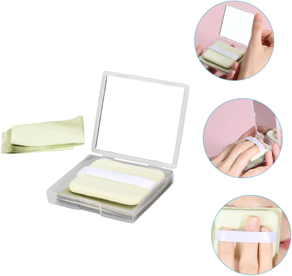 3 Sets Oily Skin Care Oil Absorbing Papers Face Cleaning Oil Paper Refill Sheets