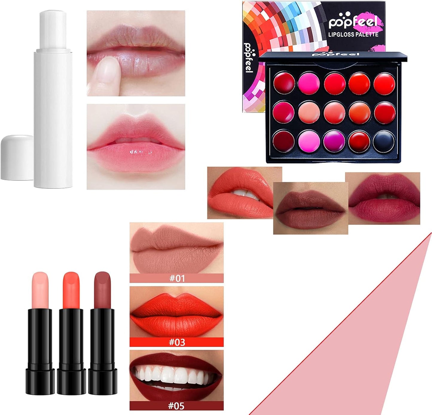All-In-One Holiday Makeup Gift Set | Makeup Kit for Women Full Kit Cosmetic Essential Starter Bundle Include Eyeshadow Palette Lipstick Blush Foundation Concealer Face Powder Lipgloss Brush