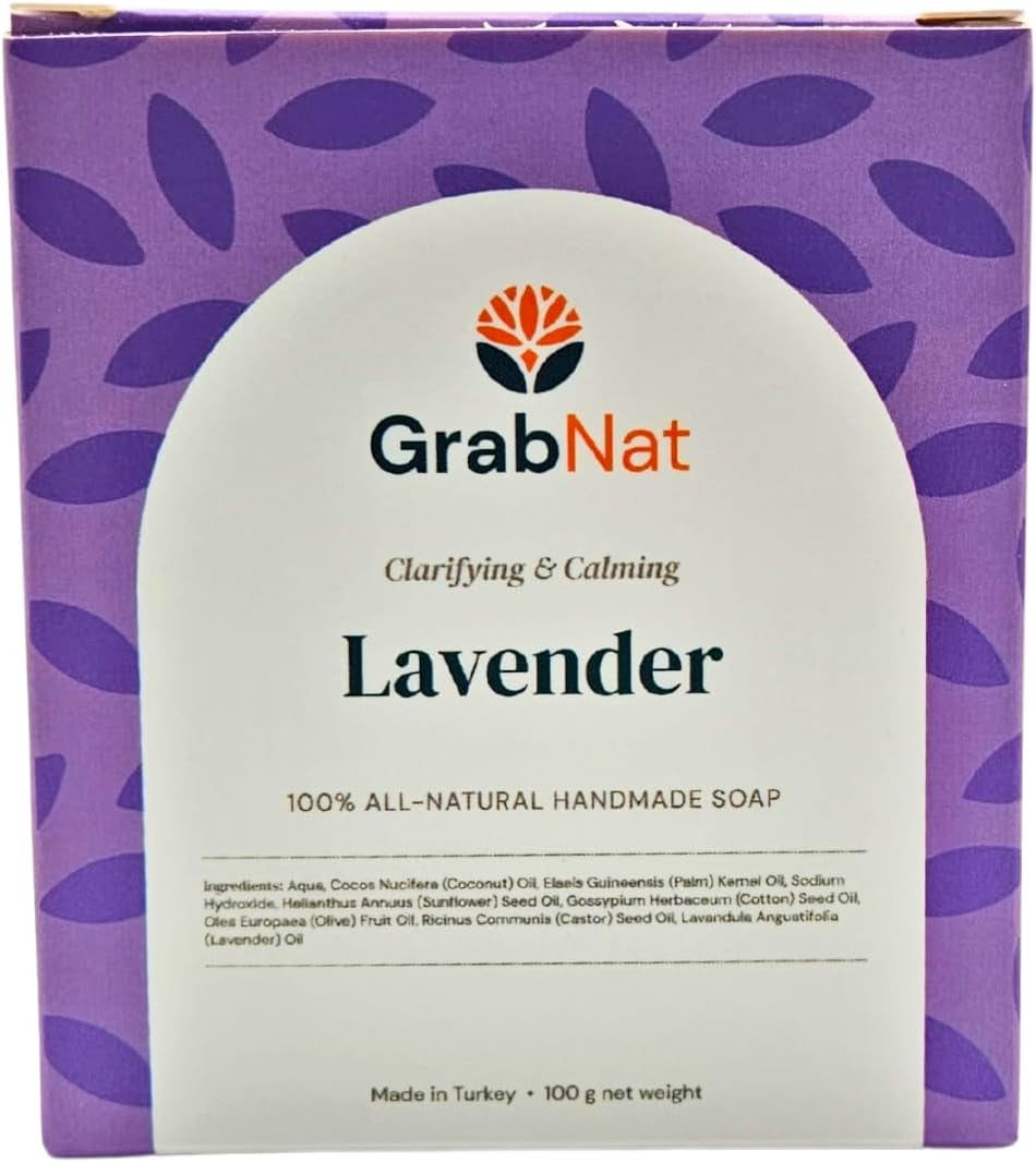 Gentle Essentials All-Natural Handmade Cold-Processed Soap Sensitive Dry Skin Variety Pack - 5 Scents (5X100G): Chamomile, Lavender, Shea Butter, Aloe Vera, Oatmeal Honey - Free of Harsh Chemicals