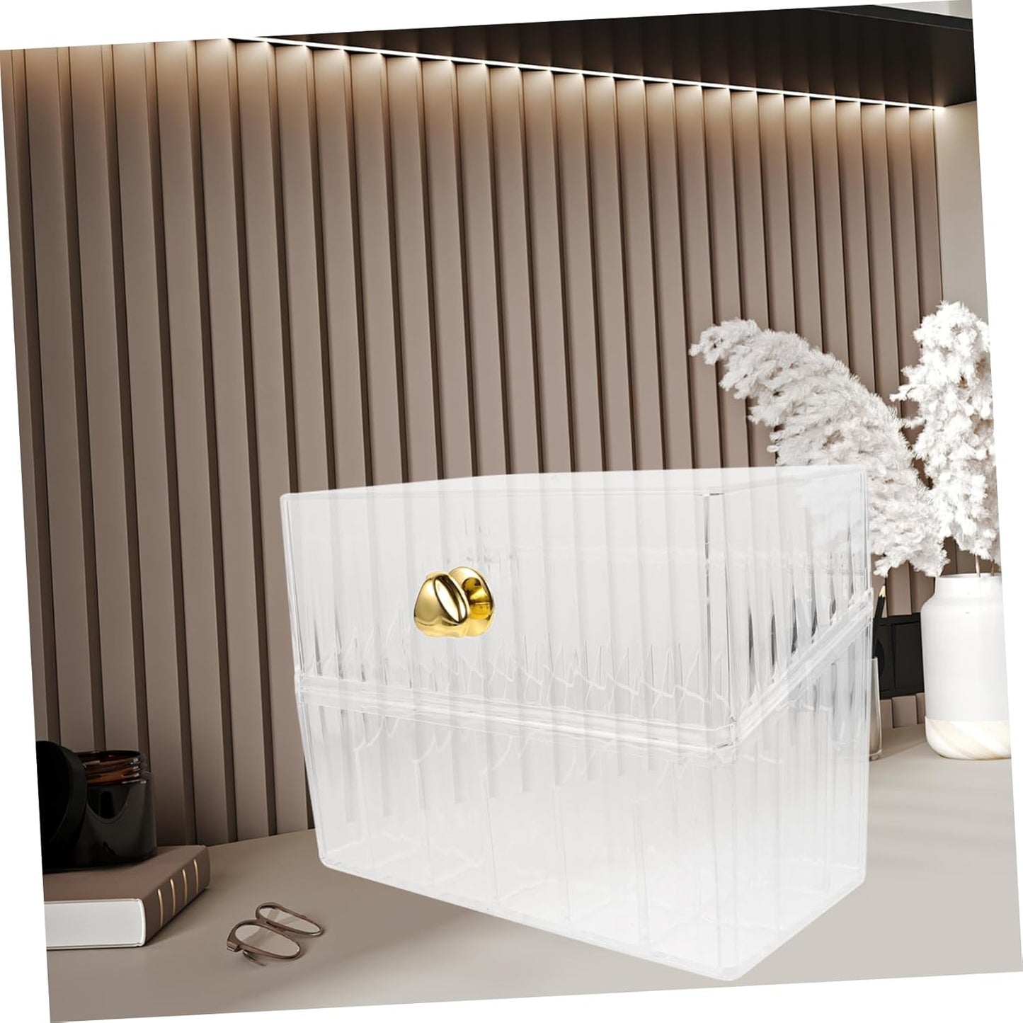 Lipstick Storage Box Desktop Makeup Organizers for Bedroom Vanity Table