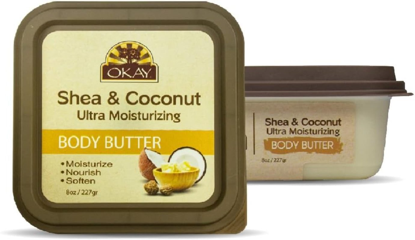 Pure Naturals Shea & Coconut Ultra Moisturizing Body Butter, 7 Ounce (8 Ounce Jar Size), 8 Ounces