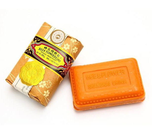 Sandalwood Bar Soap, Bee & Flower, 12 pcs