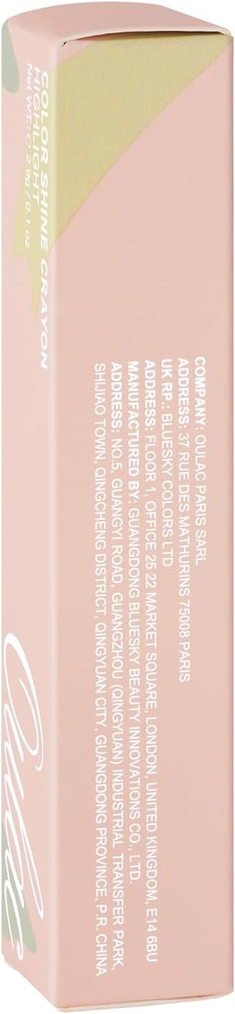 Face Highlighter Stick, Multi-Use Cream Highlighter Makeup Stick, Face Highlighters & Luminizers, No Caking or Dragging, Metallic Finish, Vegan & Cruelty-Free, H2 Butter