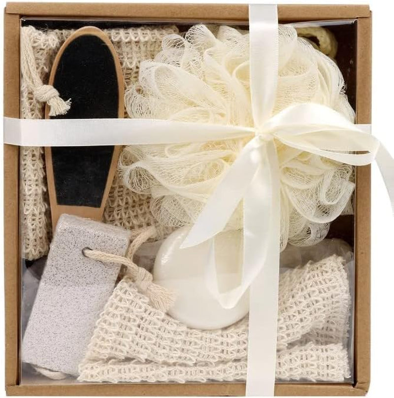 Naturally Luxurious 6-Piece Bath Set - Pamper Yourself or Gift It to Loved Ones
