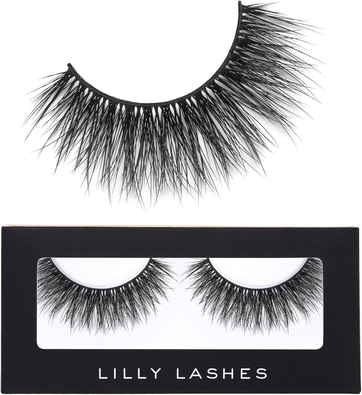 Brooklyn Lash, Premium Synthetic, Full Bodied, Round, 15Mm, Black, False Lashes