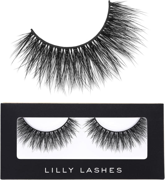 Brooklyn Lash, Premium Synthetic, Full Bodied, Round, 15Mm, Black, False Lashes