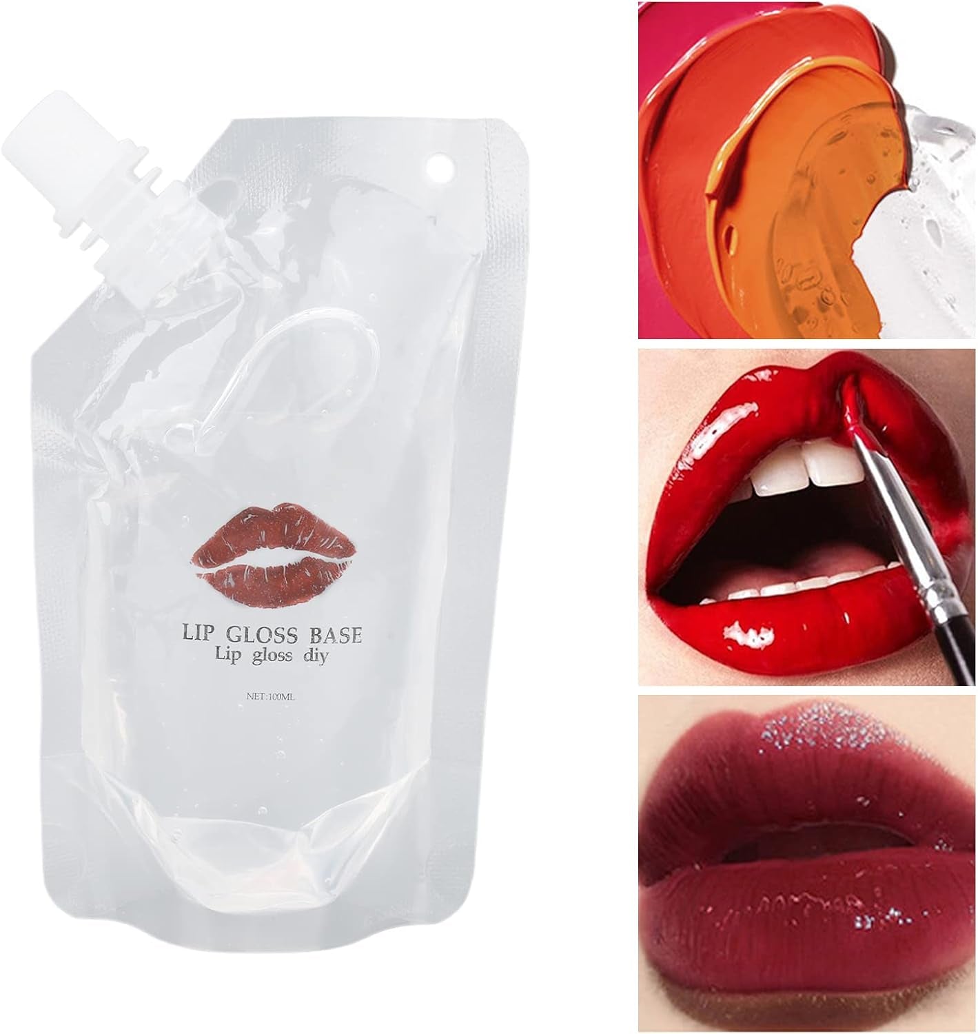 Lipgloss Base Oil, Lipgloss Base 100Ml for Making Lipsticks
