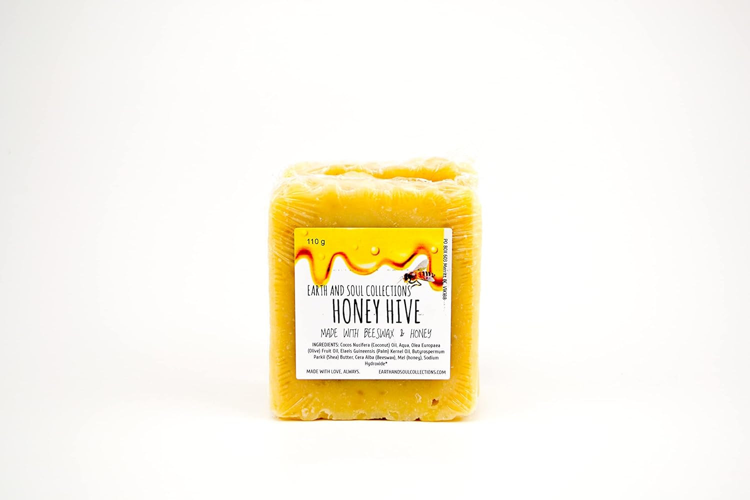 Earth and Soul Collections - Natural Bar Soap, 8 Soaps per Kit + a Wooden Soap Holder,  Essential Oil Bar Soap for Dry Skin, 110G Bars