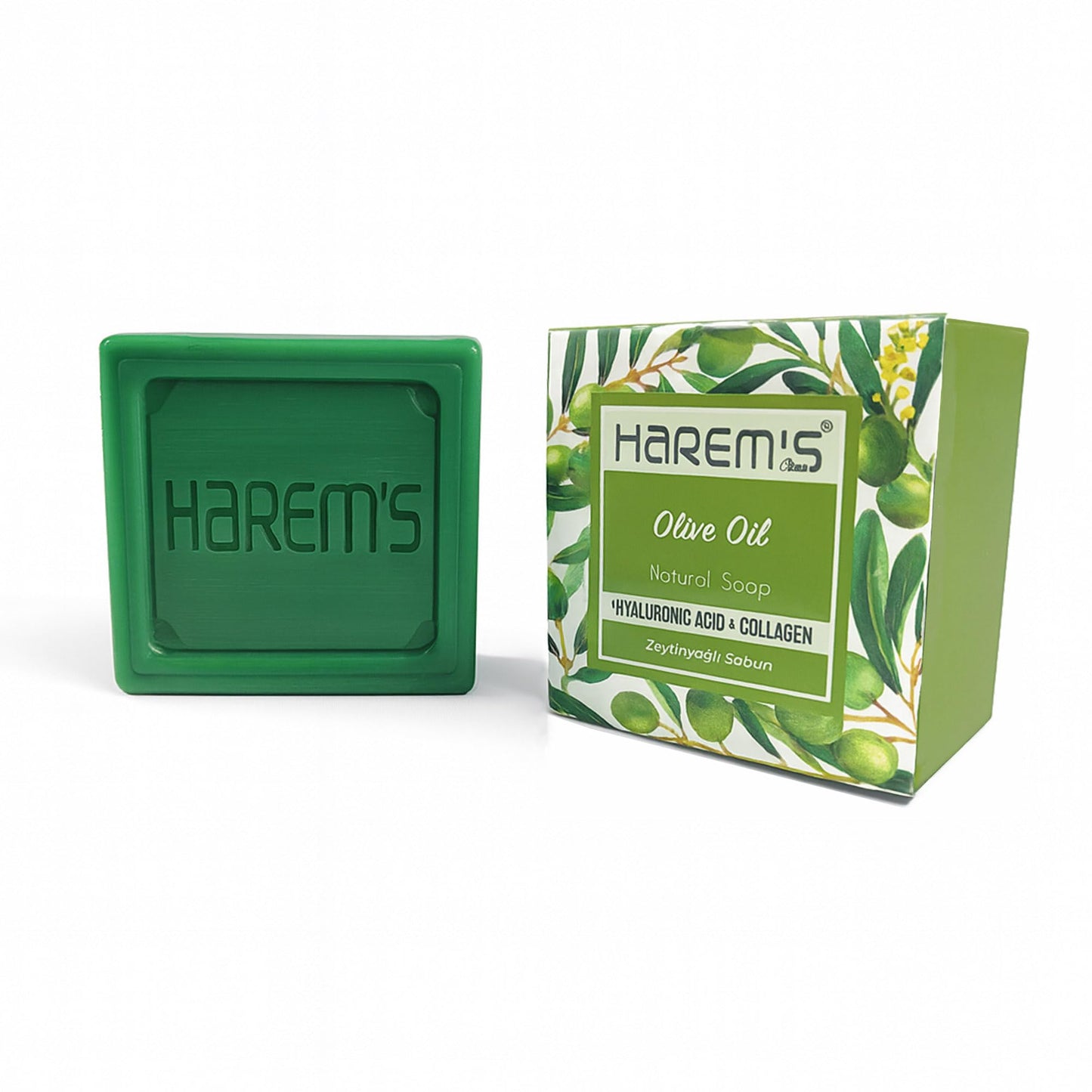 Harem’s Olive Oil Bar Soap w/ Hyaluronic Acid & Collagen