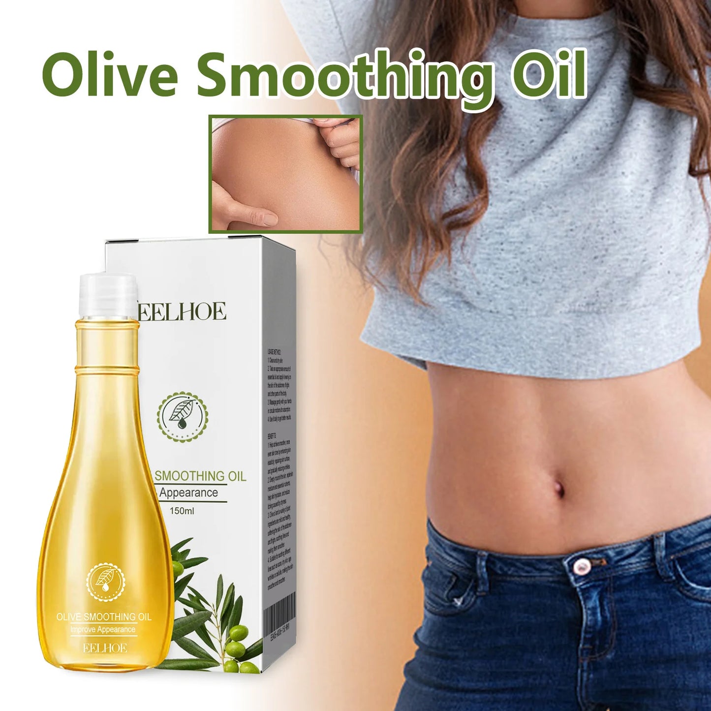 Olive Skin Care Oil Temperature and Moisturizing Softening Firming Skin Nourishing Body Skin Care Oil Multi-Purpose Care