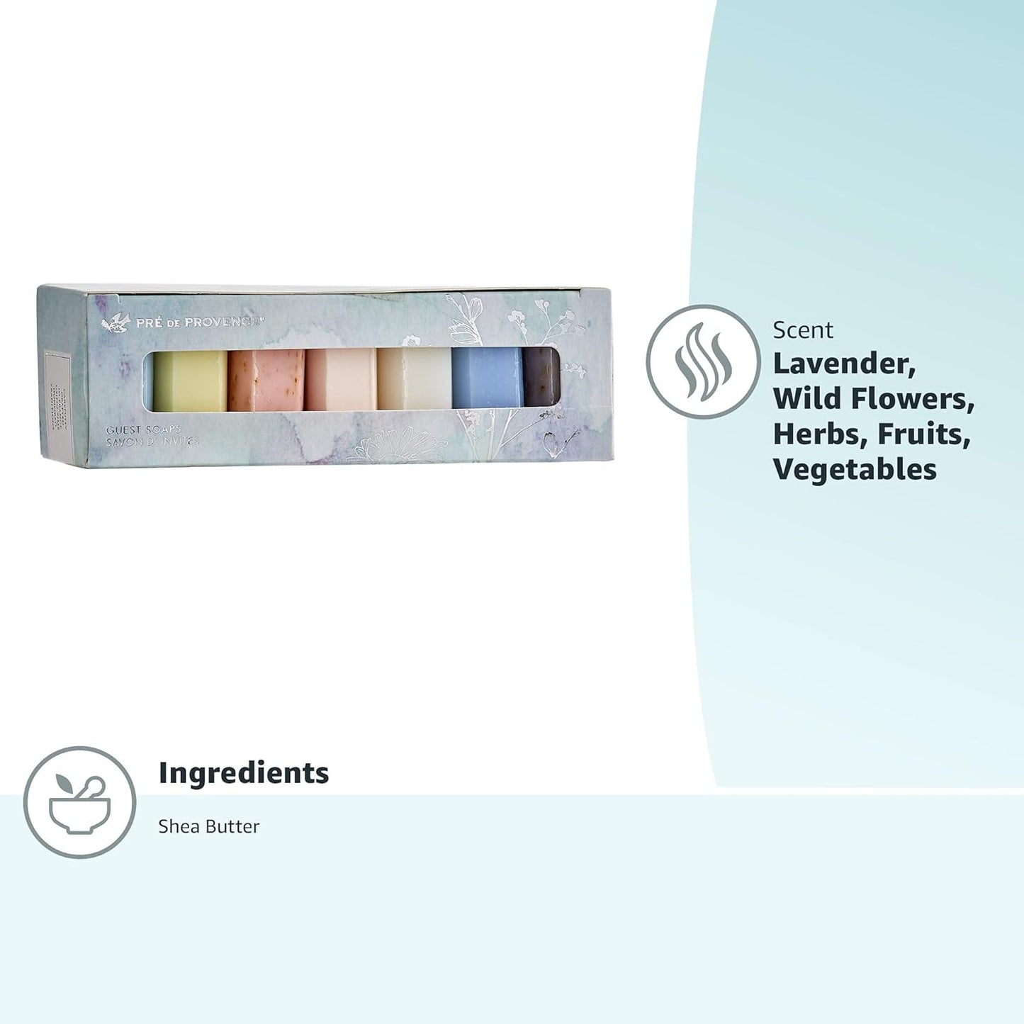 Luxury Box of Guest Gift Soap (Set of 7) - Assorted