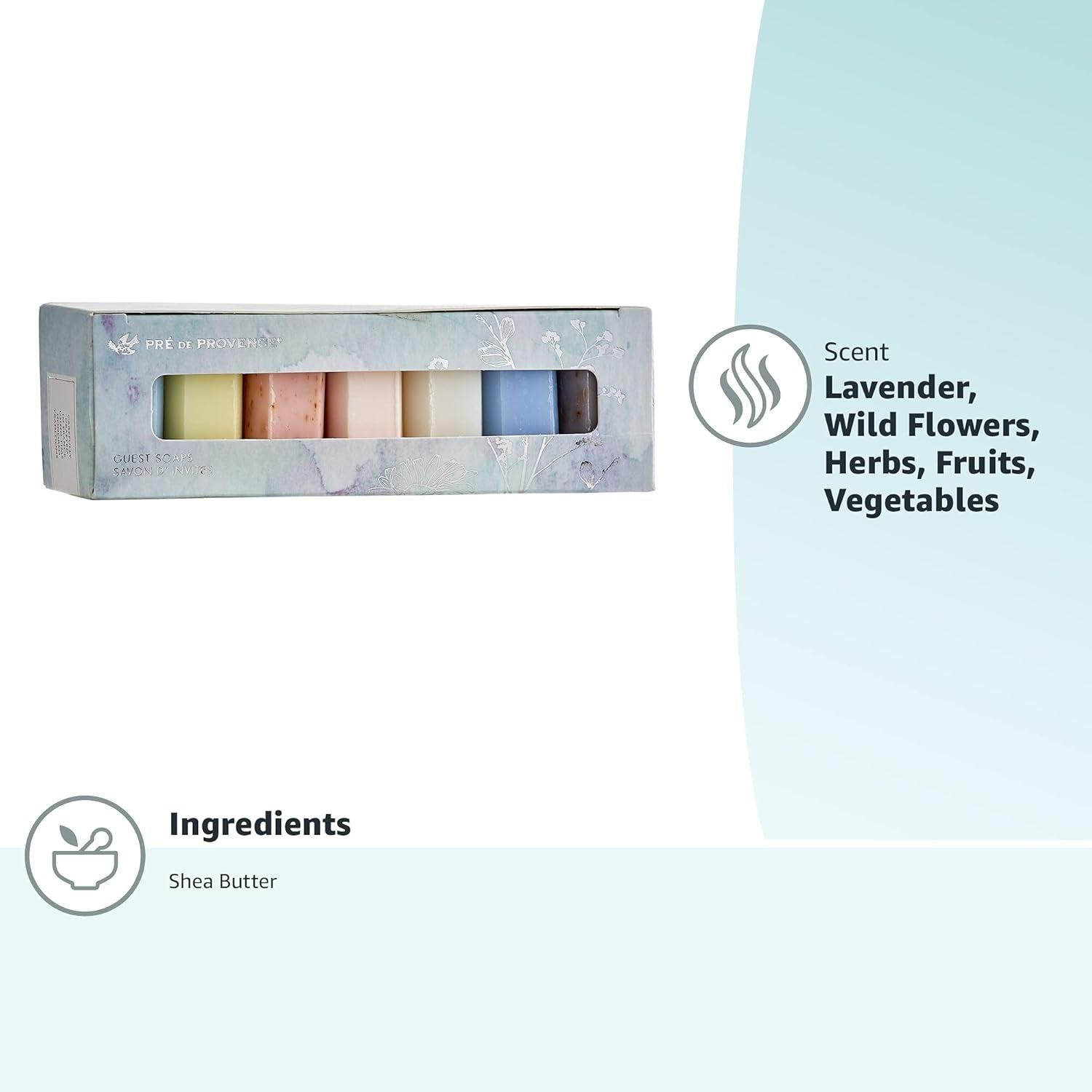 Luxury Box of Guest Gift Soap (Set of 7) - Assorted