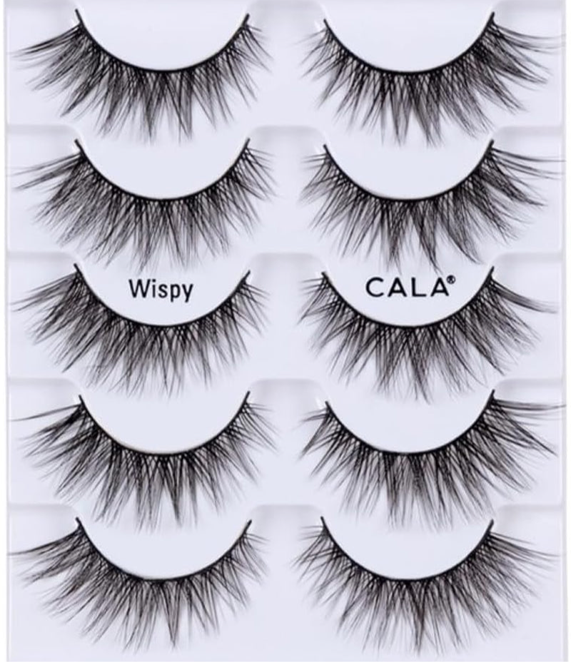 Fluffy & Wispy Strip Lashes, 5 pairs