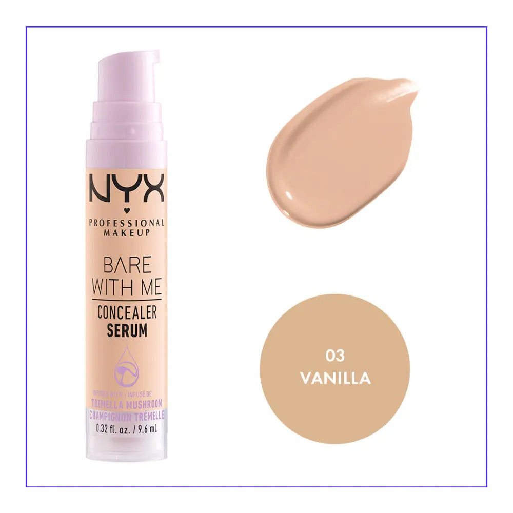 NYX Bare With Me, Concealer Serum- Vanilla