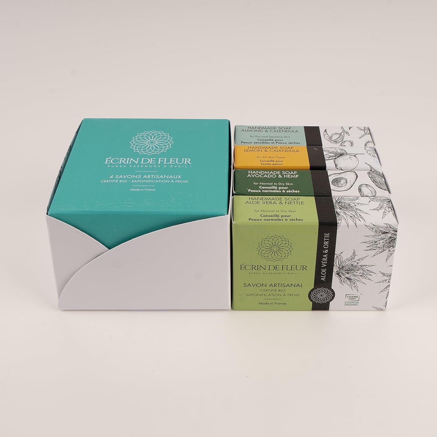 - Certified Organic Soap 4-Pack (4-Piece Soap Collection - Code 147)