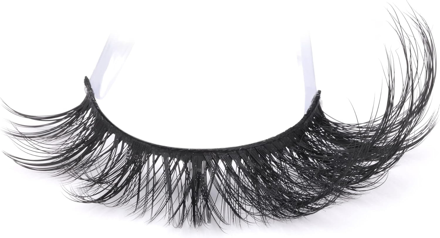 False Eyelashes Wispy Lashes Natural Look Fake Eyelashes Cat Eye Lashes Mink Fluffy Strip False Lashes Fox Eye Lashes Pack 7 Pairs ALICROWN