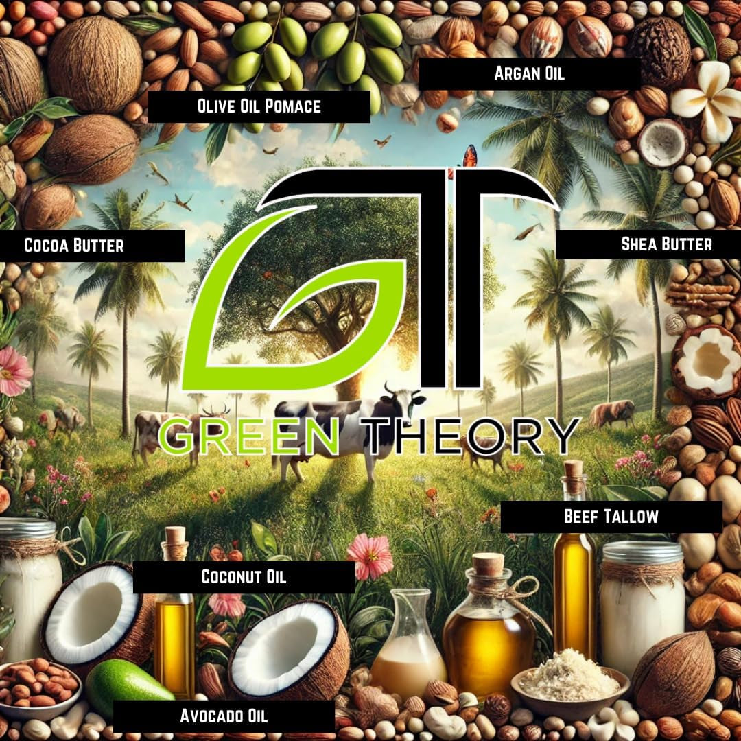 Orion Unscented Natural Soap by Green Theory - Cold Processed with Natural Oils and Zinc Oxide - Hunting - Made in USA (One 5 Ounce Bar)