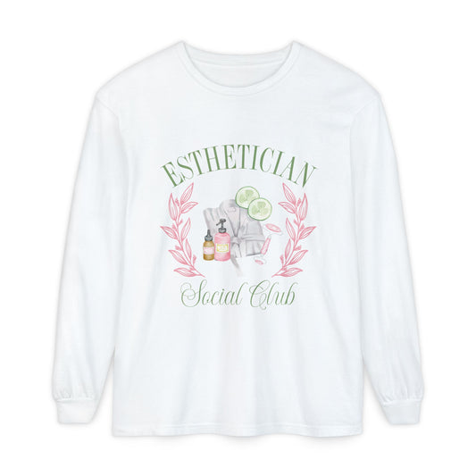 Esthetician Social Club Long Sleeve T-Shirt