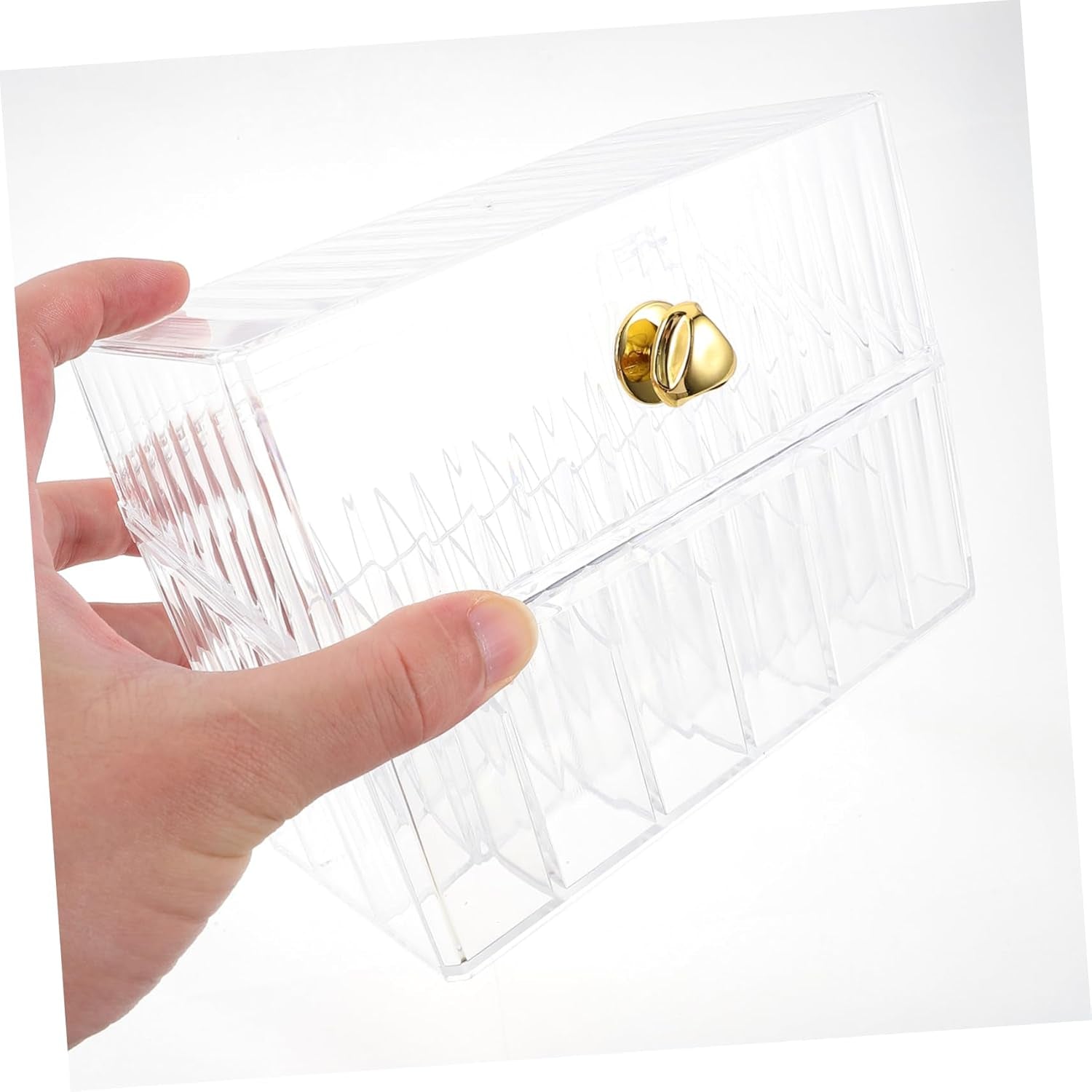 Lipstick Storage Box Desktop Makeup Organizers for Bedroom Vanity Table