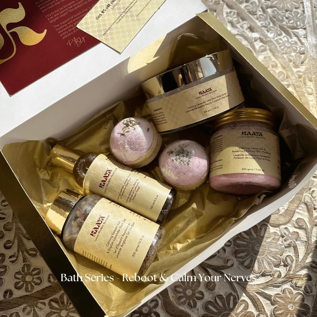 Bath Series – Reboot & Calm Your Nerves 5-Piece Gift Set (Value
