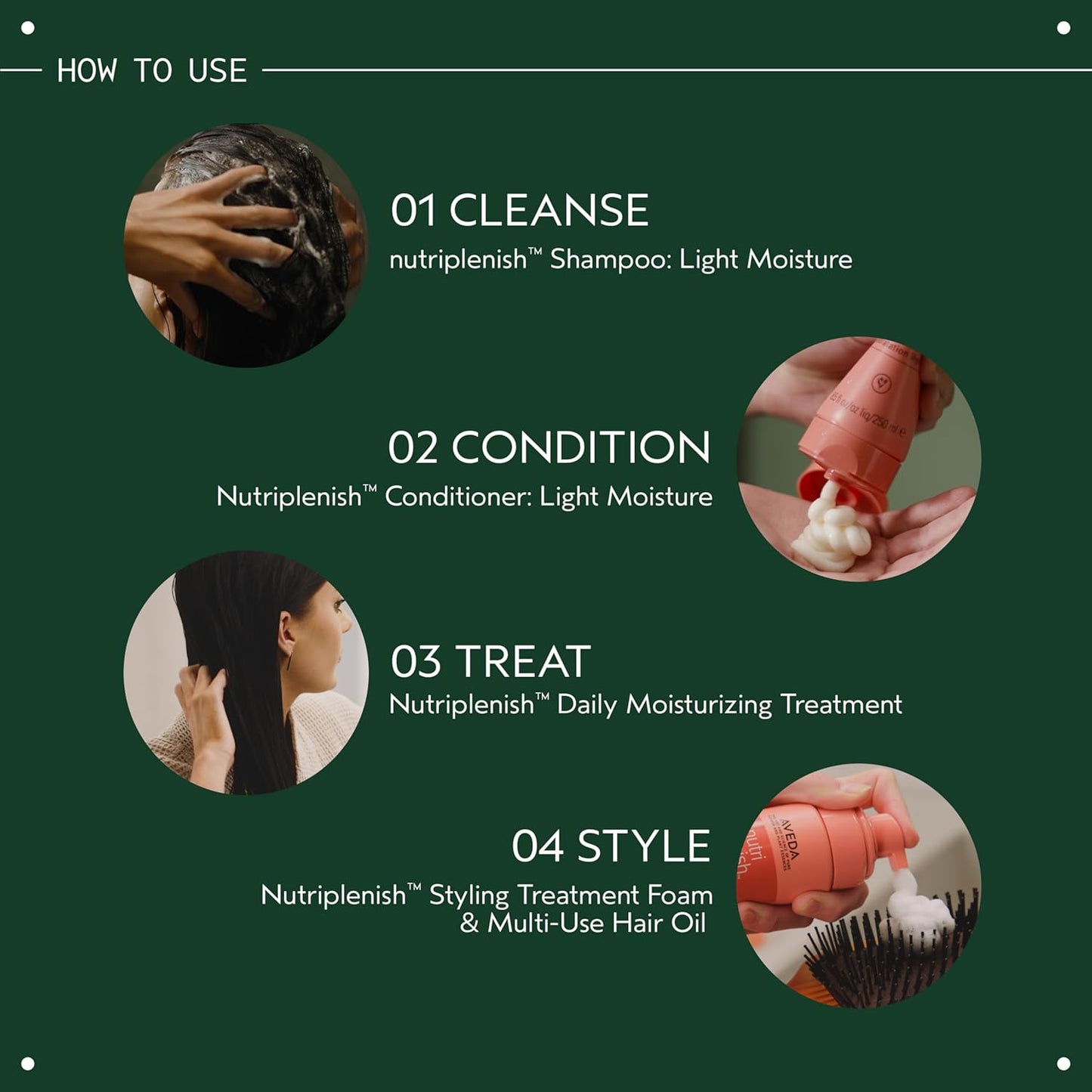 Nutriplenish Daily Moisturizing Treatment | Leave-In Treatment for Dry Hair | Heat Protection | Organic Pomegranate Oil, Coconut Oil, Mango Butter | 99% Naturally Derived*