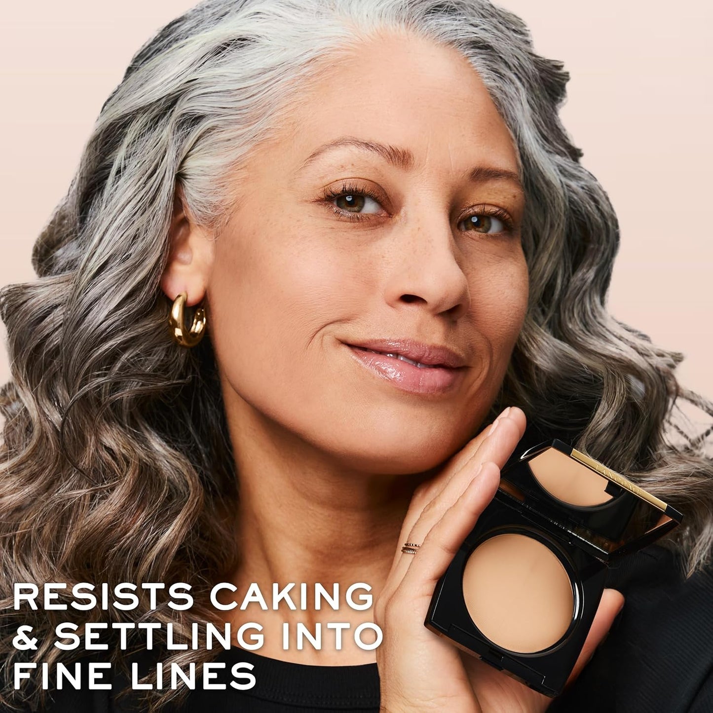 Lancôme Dual Finish Multi-Tasking Longwear Powder Foundation - Matte Finish - Long-Wearing - Full Coverage - Pressed Powder Formula