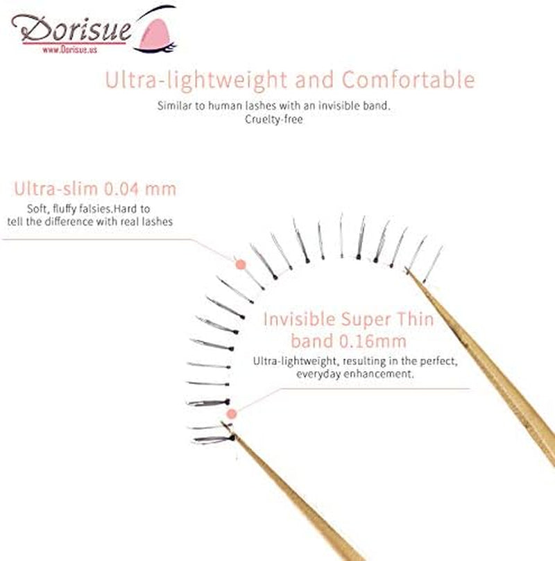 Bottom Lash Lightweight Short Lower Lashes 4 Pairs Lashes Pack Natural Looking Wispy Lashes