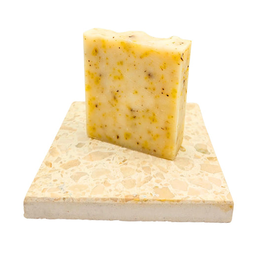 Calendula Handmade Bar Soap, GrabNat, 4 pcs