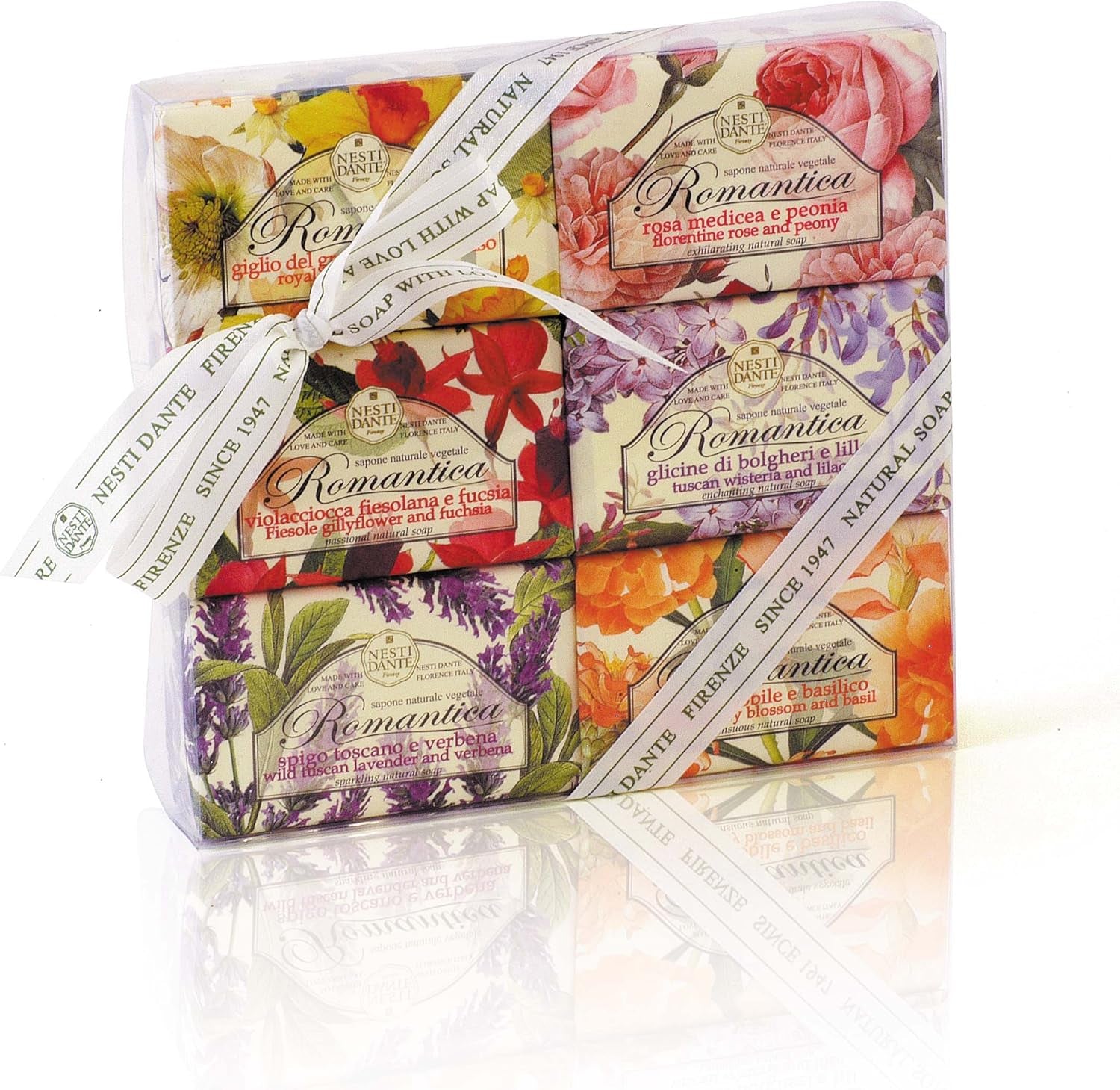 Romantica Floral 6 Soap Gift Set