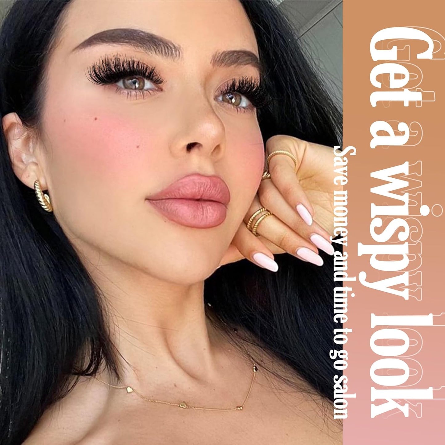 Lash Extension Kit Fluffy Eyelash Clusters Kit 10-18Mm Eyelash Extension Kit 80D Individual Lashes DIY Lash Extension Kit 200Pcs Lash Clusters with Bond Lash Remover Lash Applicator by