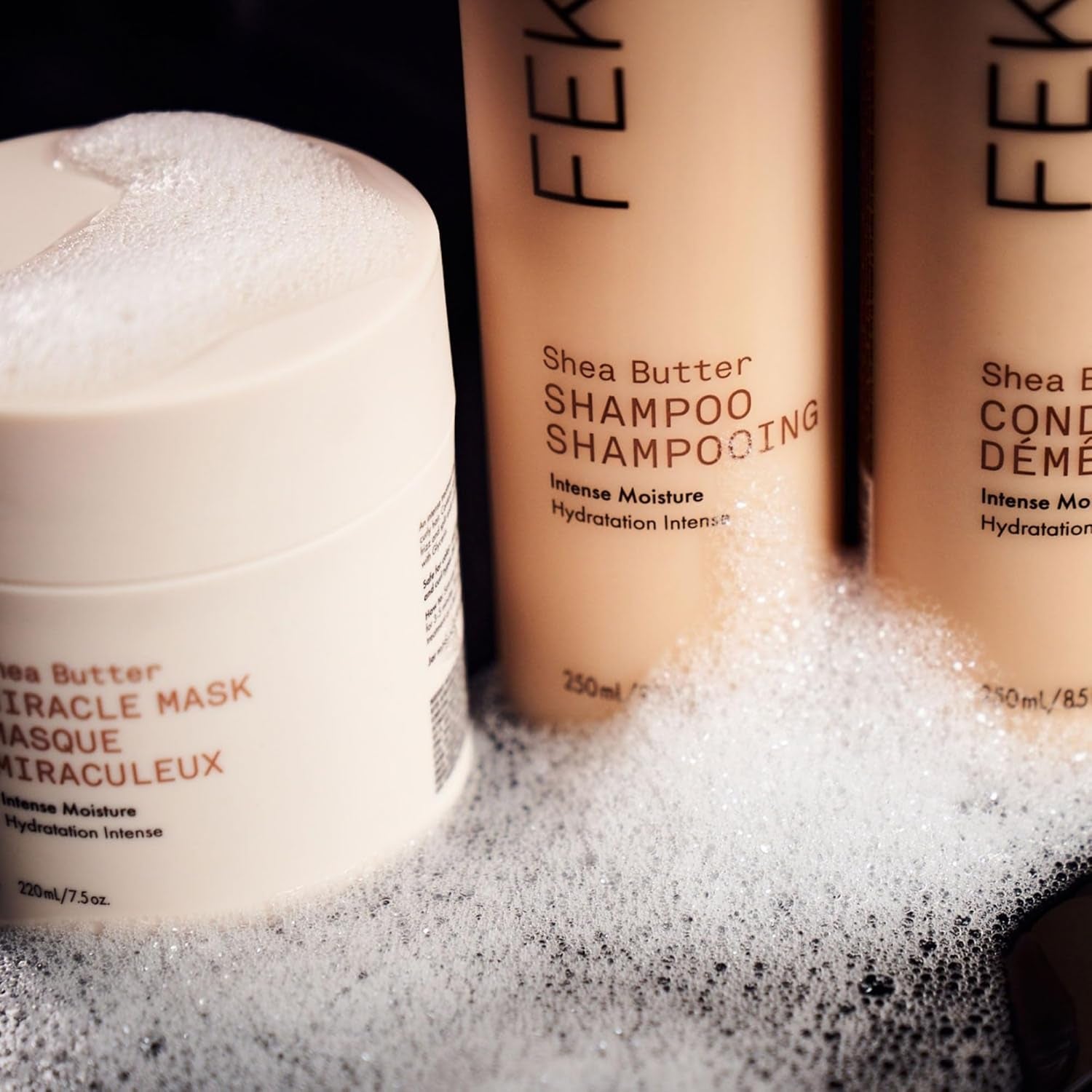 Shea Butter Intense Mask - 7.5 Oz - Moisturizes, Softens & Conditions - Reduces Frizz by 61% up to 12H - Free of Sulphates, Parabens, Phthalates - Vegan, Cruelty-Free