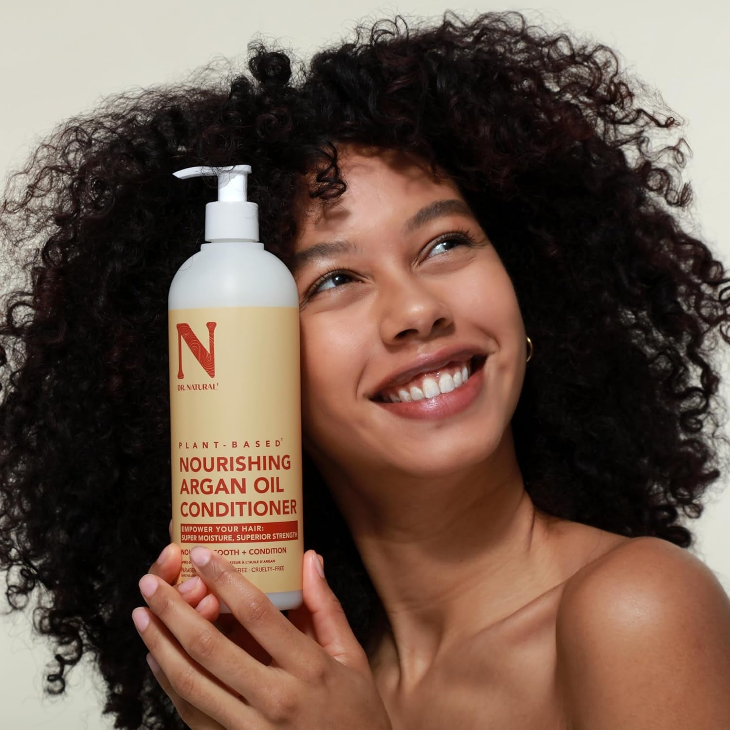 Nourishing Argan Oil Hair Conditioner - Hydrating Conditioner for Women and Men with Shea Butter - Frizz Control and Hair Growth - 473 Ml