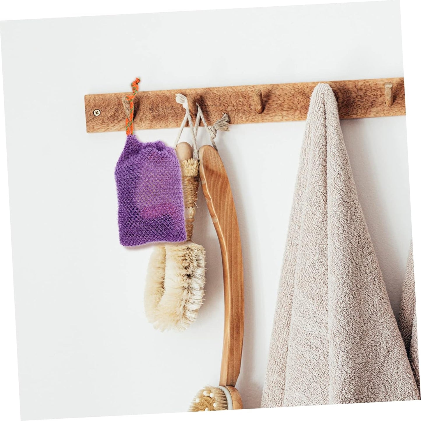 Sets Stylish Drawstring Soap Suction Soap Holder Maker for Handmade Comfortable Touch Bathing Supply Pcs