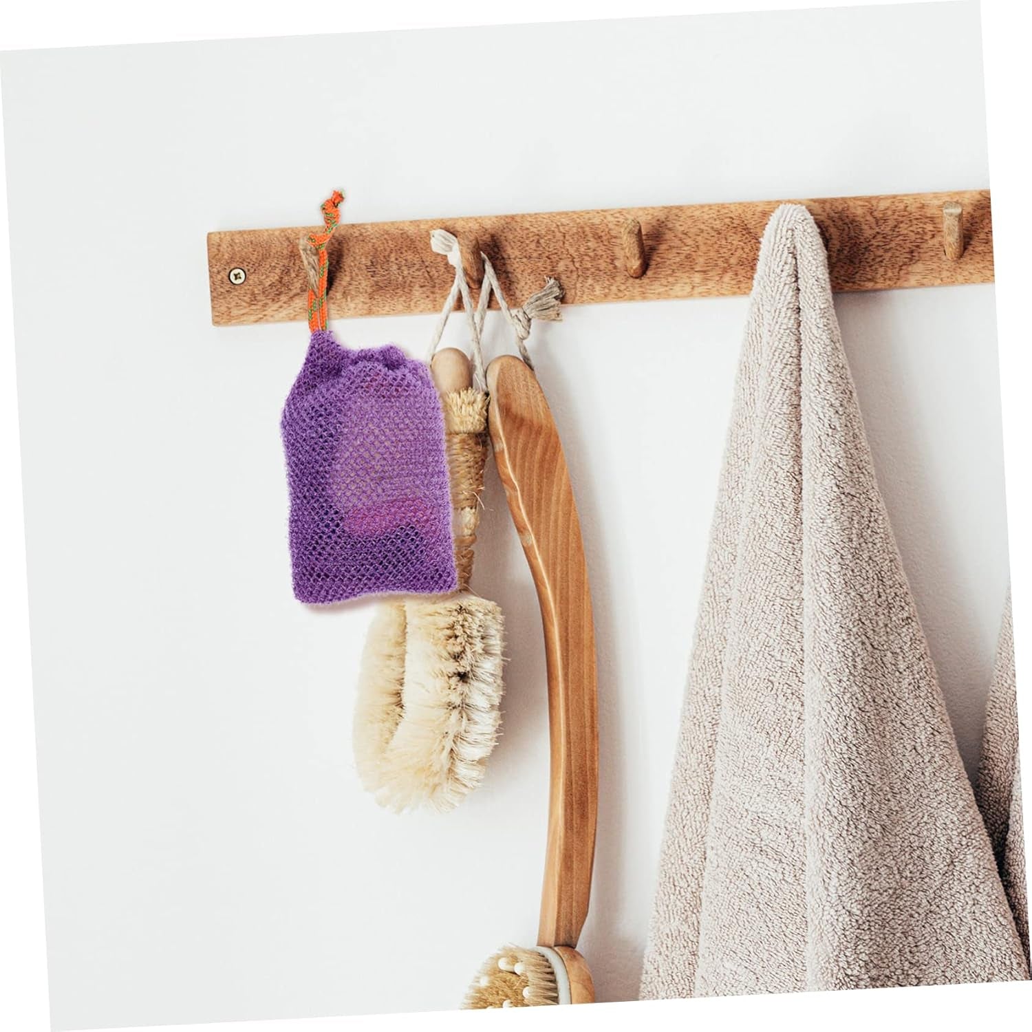 Sets Stylish Drawstring Soap Suction Soap Holder Maker for Handmade Comfortable Touch Bathing Supply Pcs