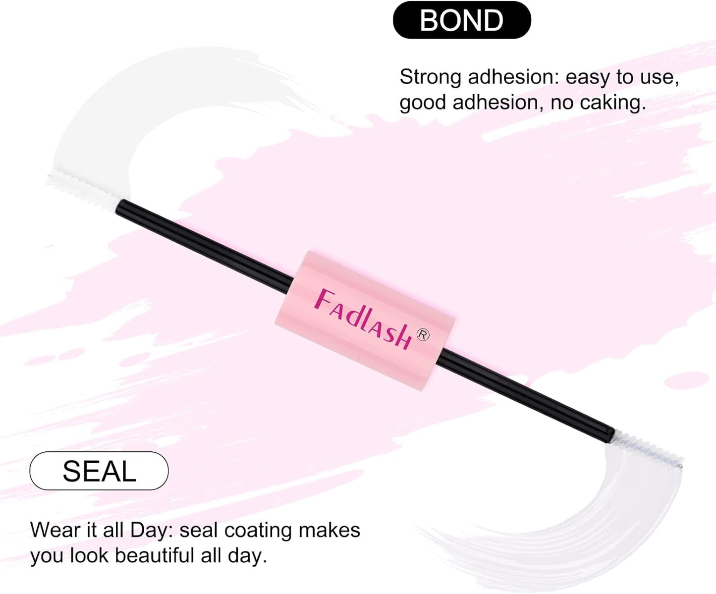 Lash Bond and Seal 10Ml Lash Clusters Eyelash Clusters DIY Lash Extensions Waterproof Eyelash Glue Long Lasting Individual Lashes