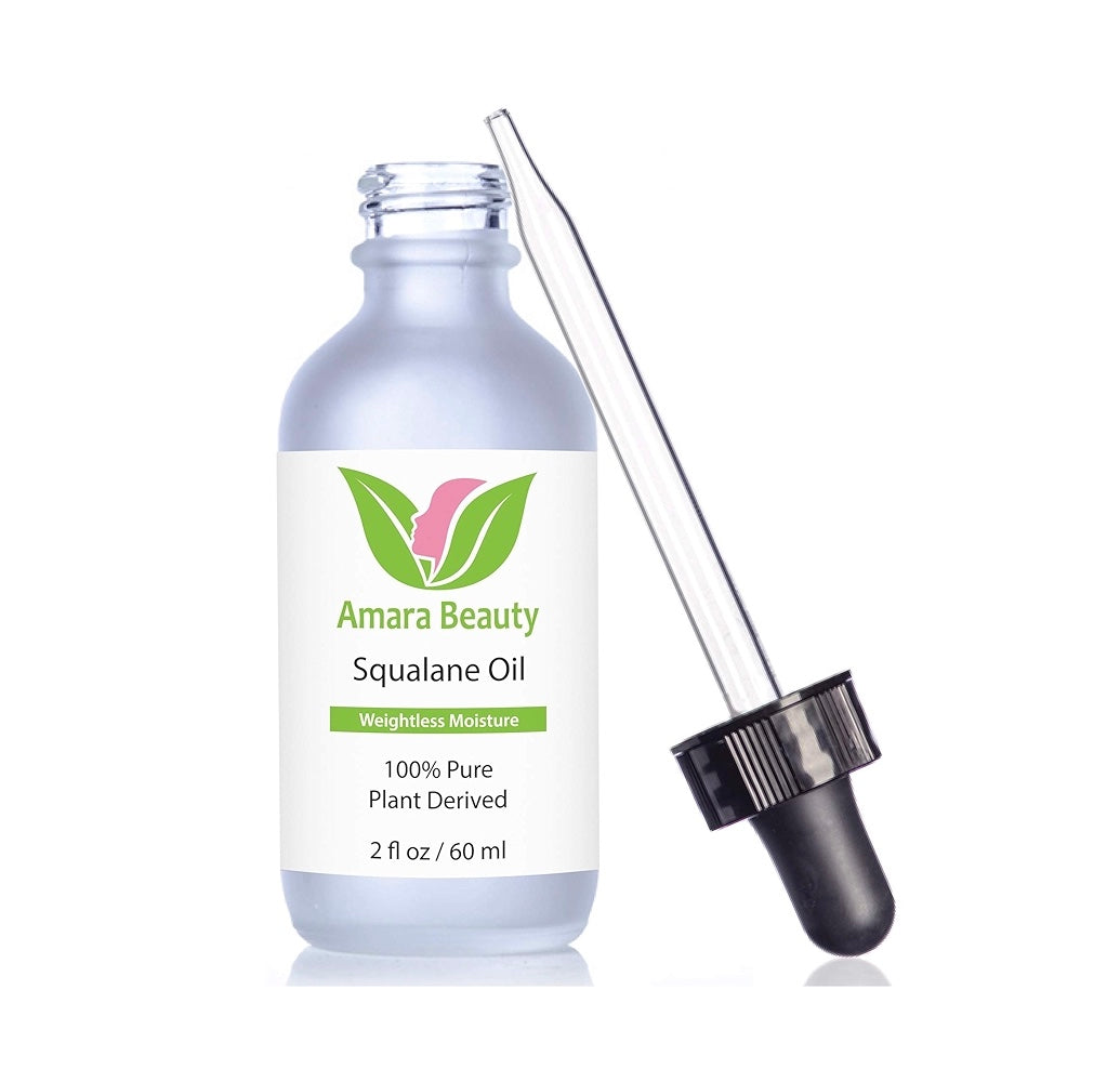 100% Pure Squalane Oil Moisturizer, Amara Beauty