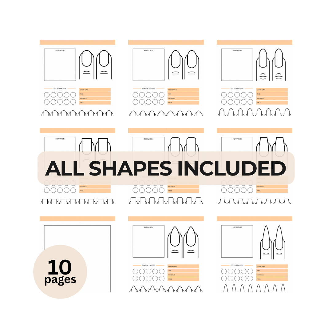 Nail Art Planner PDF (Download & Print)