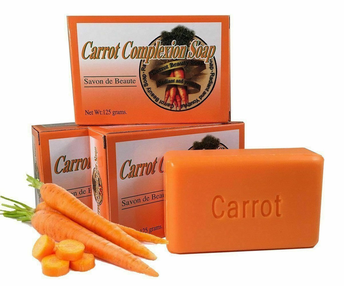 Carrot Complexion Bar Soap (3 Pack)