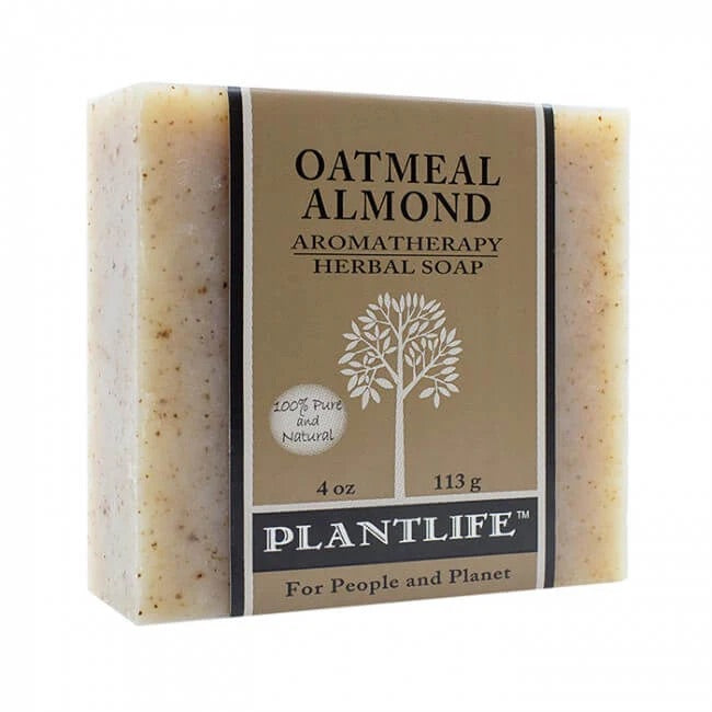Oatmeal Almond Herbal Bar Soap, Plantlife