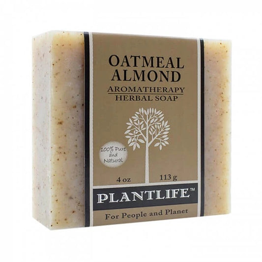 Oatmeal Almond Herbal Bar Soap, Plantlife