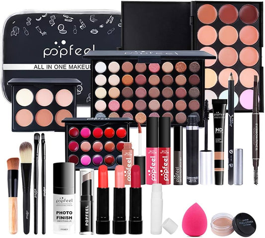 All-In-One Essential Makeup Starter Bundle Gift Set