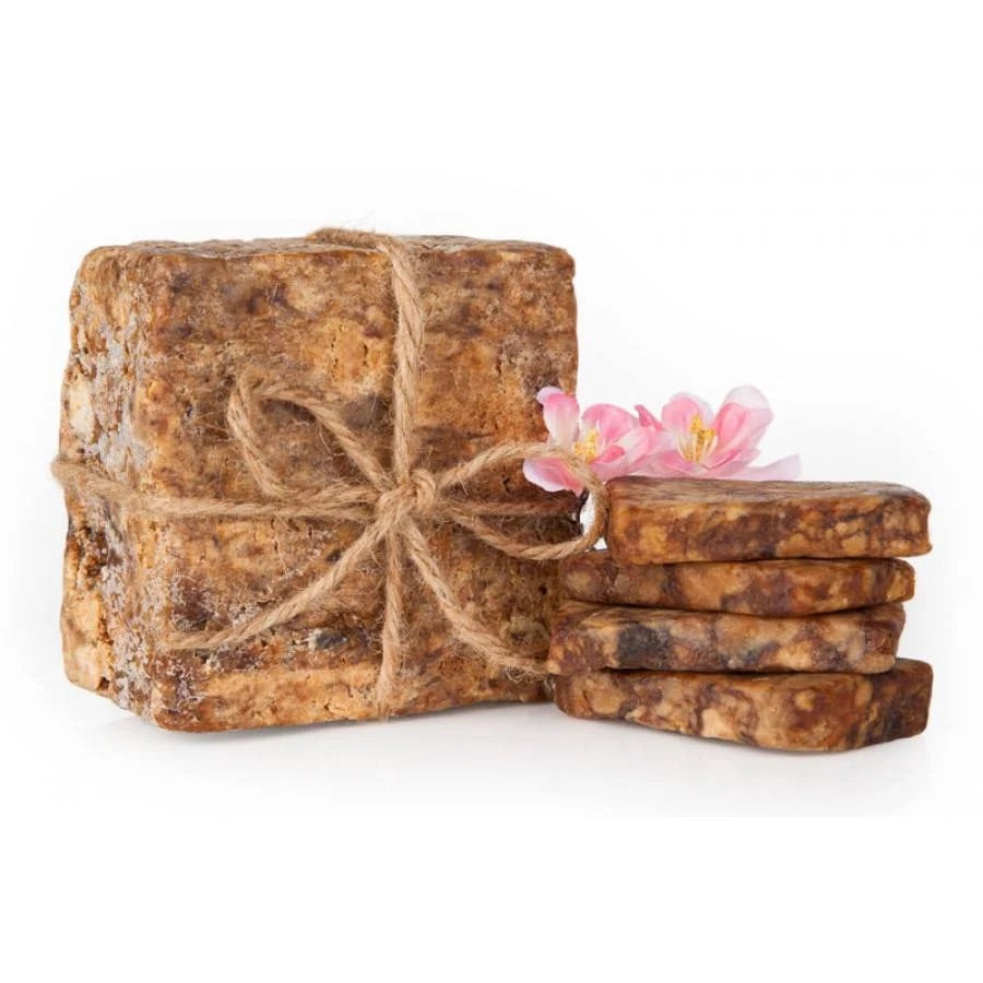 Raw Unrefined Organic African Black Soap | 4.4 LB (7 Oz)