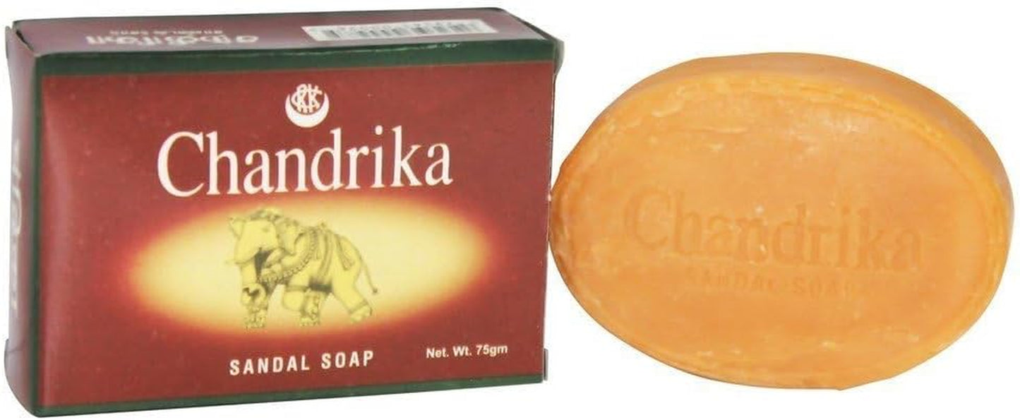 Chandrika Sandal Soap | 76 Grams X 16 Bars