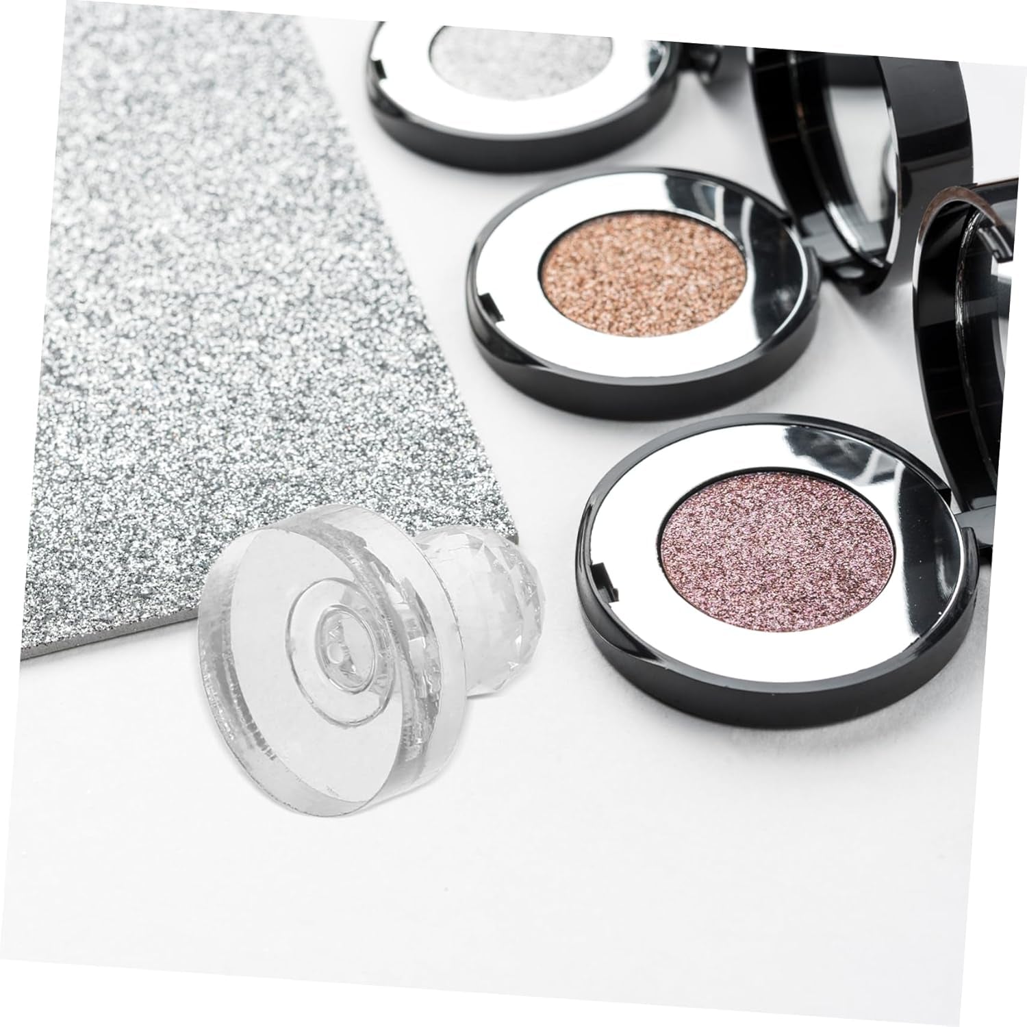 3Pcs Powder Plate Tool Cosmetic Pressing Tools Press Molds for Eye Shadow Sub Mold Diy