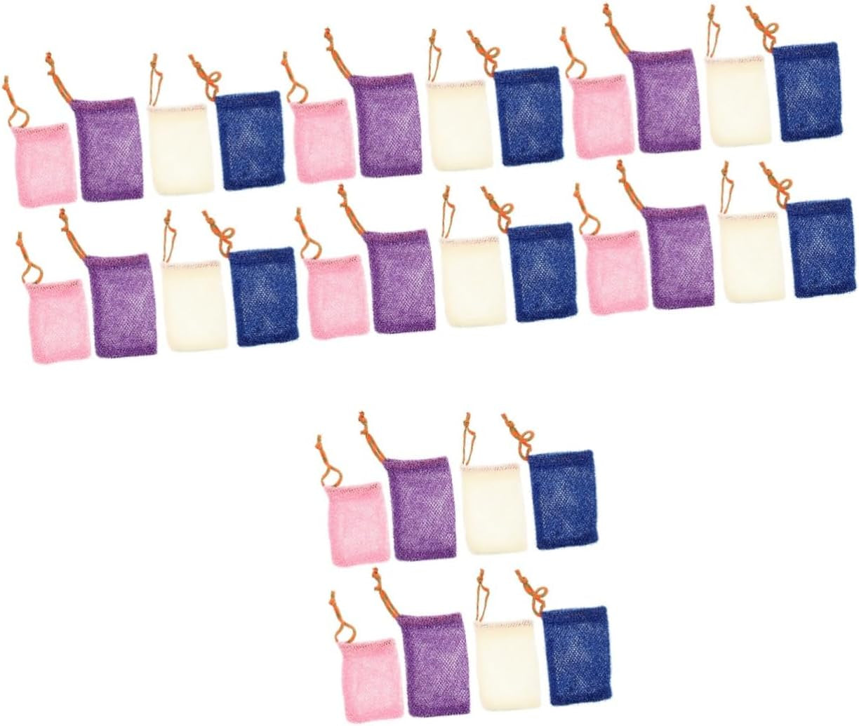 Sets Stylish Drawstring Soap Suction Soap Holder Maker for Handmade Comfortable Touch Bathing Supply Pcs